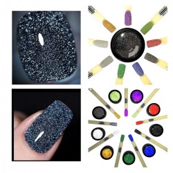 Glitter sclipici Reflective-Dark Grey #305503